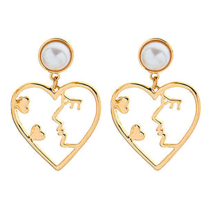 Love Connection Heart Earrings