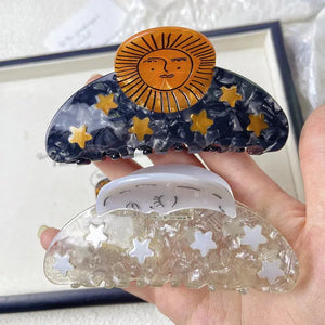 Sun & Stars Hair Claws