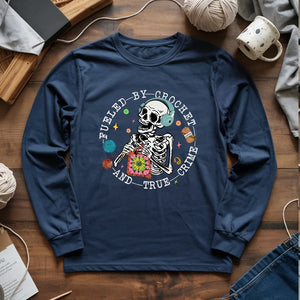 Crochet & True Crime Long Sleeve T-shirt