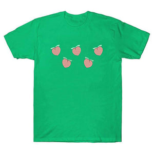 Peaches Embroidered Tee