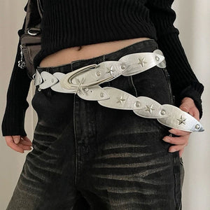 Star Girl Silver Belt
