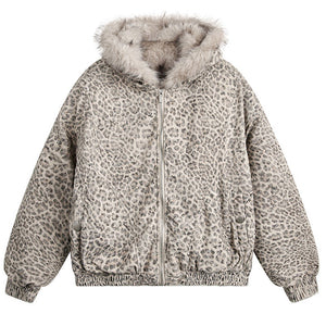 Animal Instincts Leopard Print Jacket