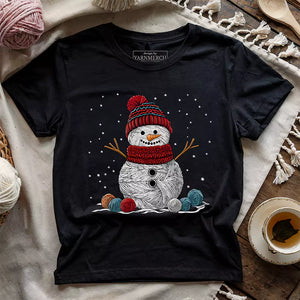 Yarn Snowman T-shirt
