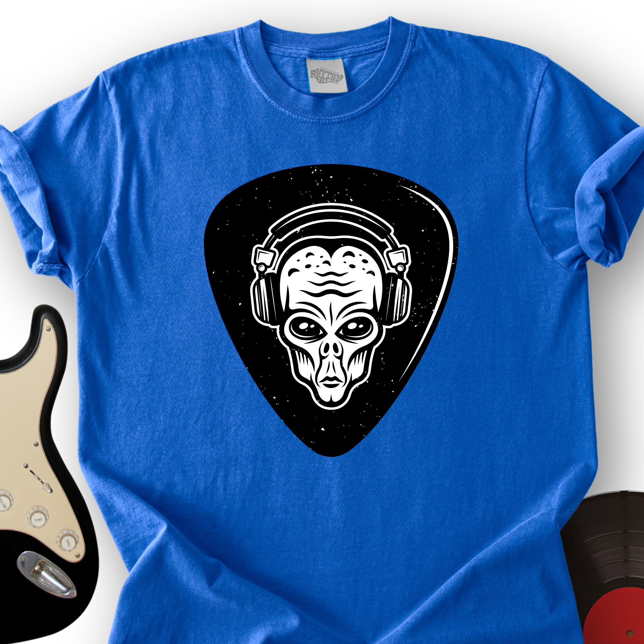Alien Headphones T-Shirt