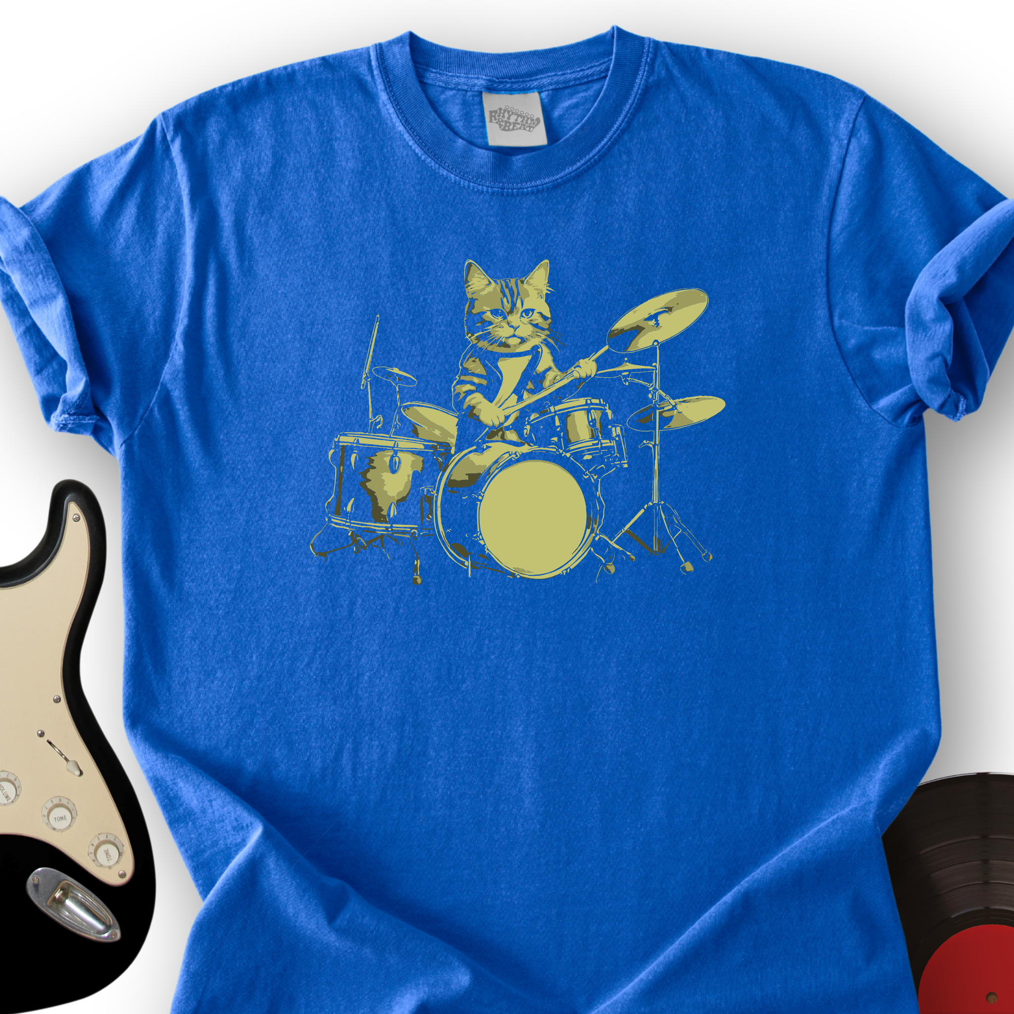 Cat Drums T-Shirt