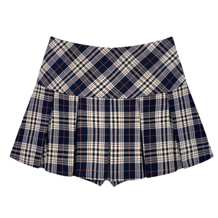High School Crush Pleated Skirt
