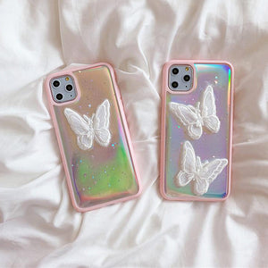 Aesthetic Butterflies iPhone Case