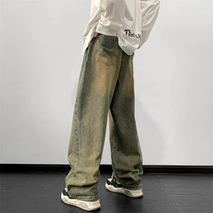 Baggy Washed Denim Jeans