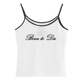 Born to Die Y2K Tank Top