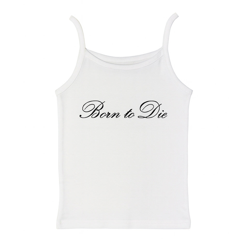 Born to Die Y2K Tank Top