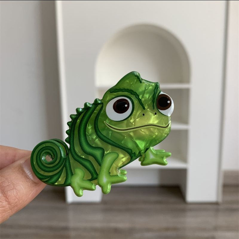 Indie Aesthetic Dino Hair Claw Clip