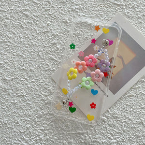 Daisy Beaded Chain iPhone Case