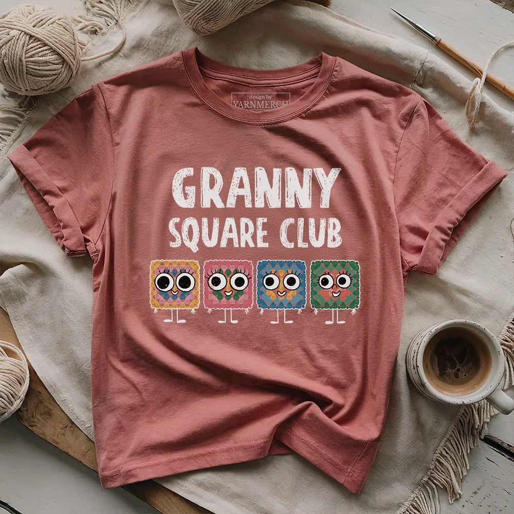 Granny Square Club T-shirt