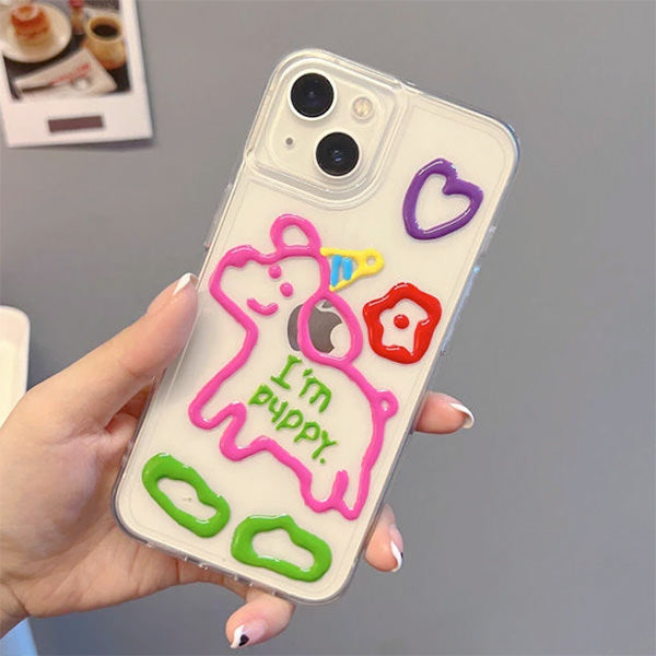 I'm Puppy iPhone Case