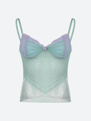 Mermaid Sheer Mesh Top