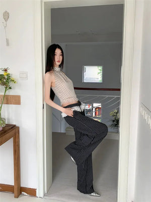 Polka Dot Halter Top