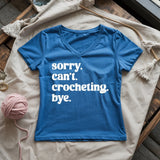 Crocheting. Bye Lady V-neck