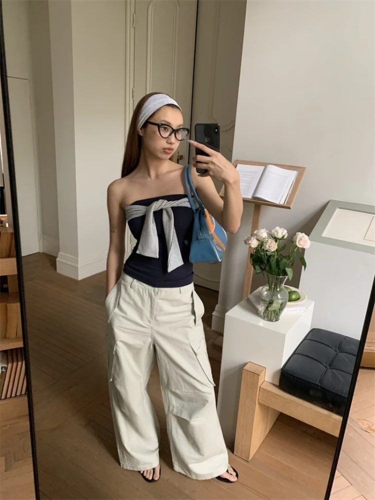 Shirt Tie Top