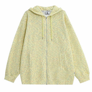 Casual Friday Knit Zip Hoodie