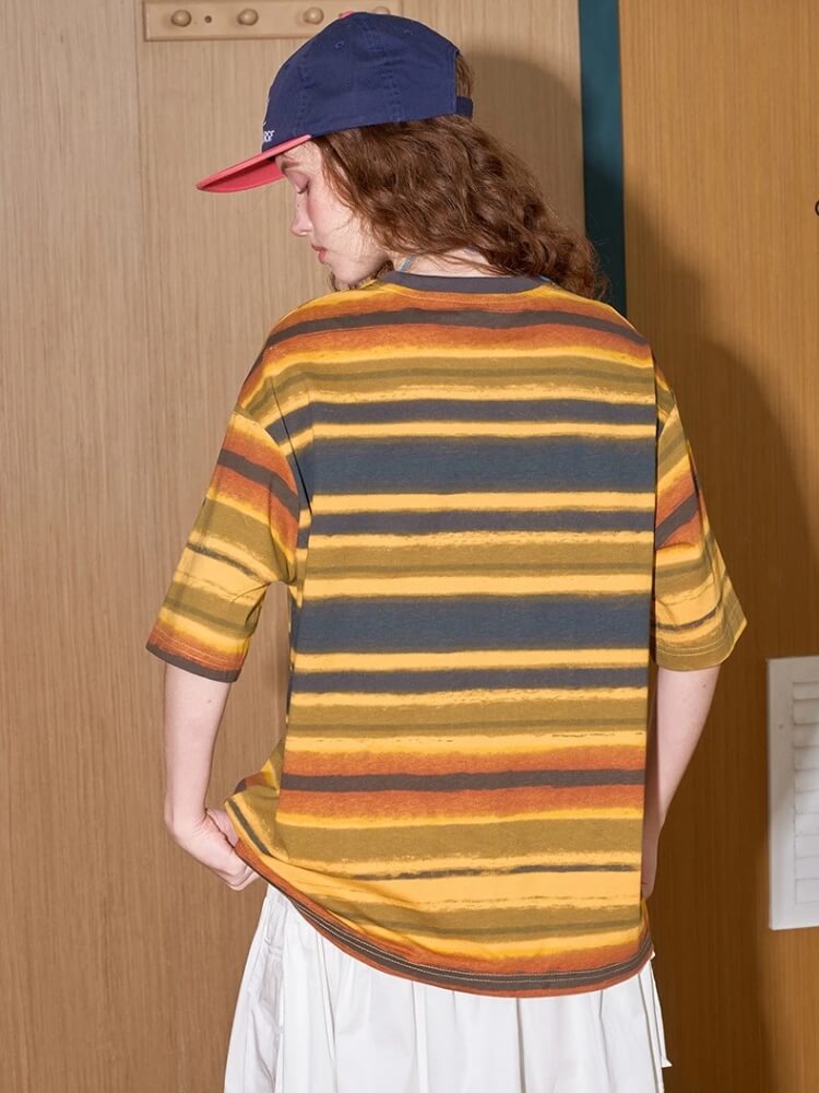 Striped Oversized Tee