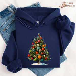 Yarn Christmas Tree Hoodie