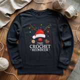 Crochet Reindeer Long Sleeve T-shirt