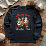 North Pole Crochet Club Long Sleeve T-shirt