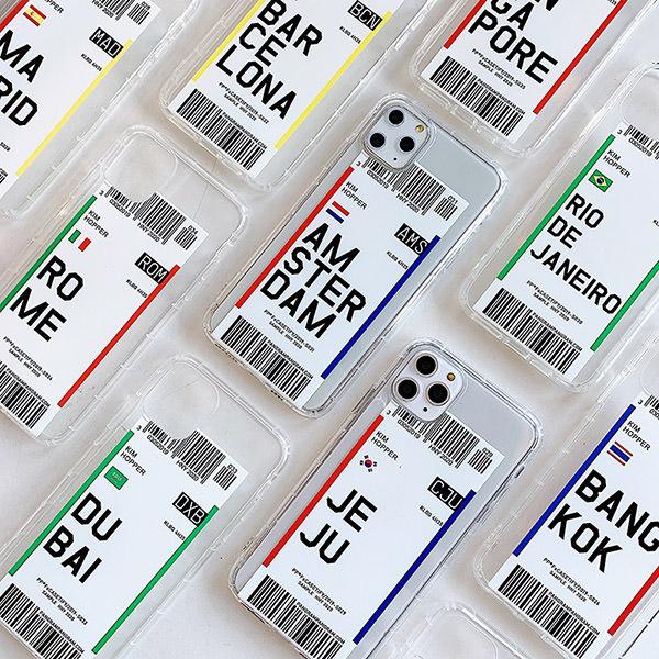 Boarding Pass IPhone Case