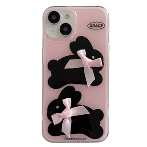 Bunny & Bows iPhone Case