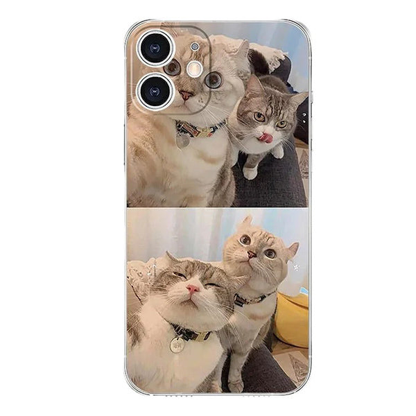 Cat Selfie iPhone Case