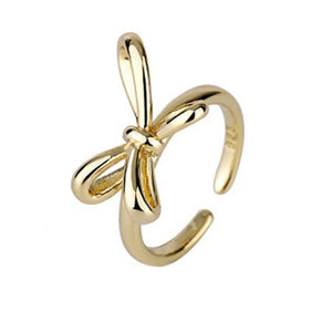 Coquette Aesthetic Bow Ring