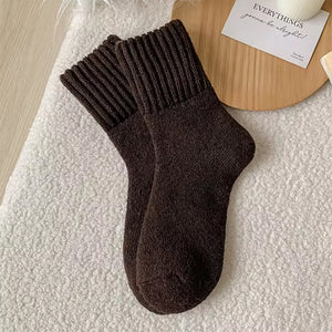 Cozy Reading Wool Socks