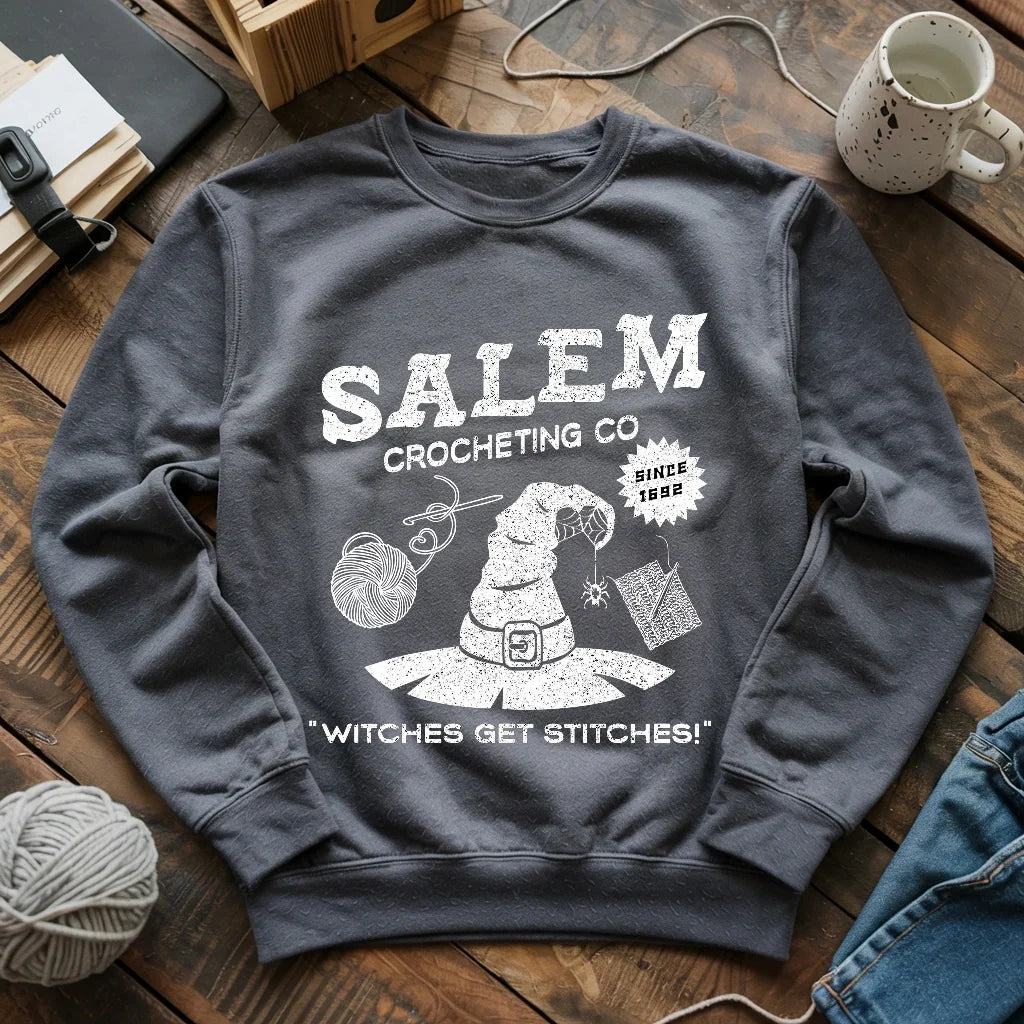 Salem Crocheting Sweatshirt