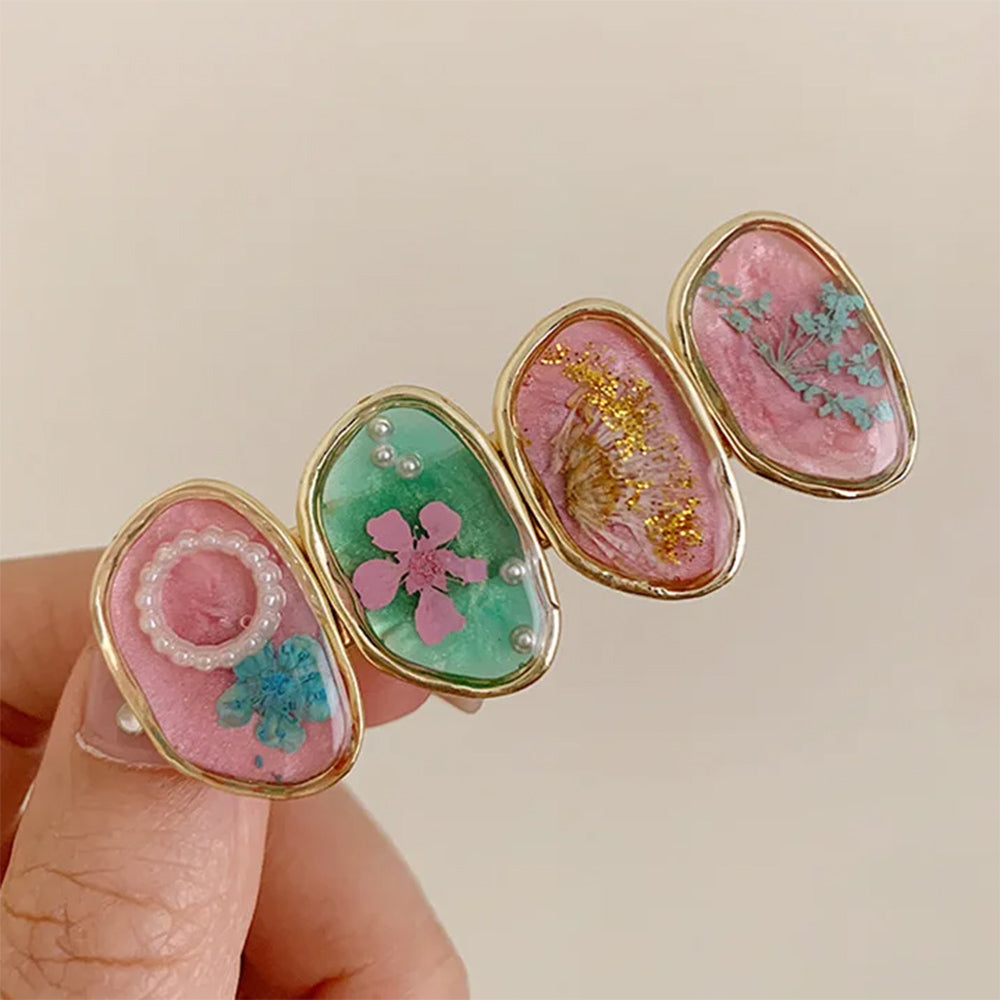 Fairycore Flower Hair Clips