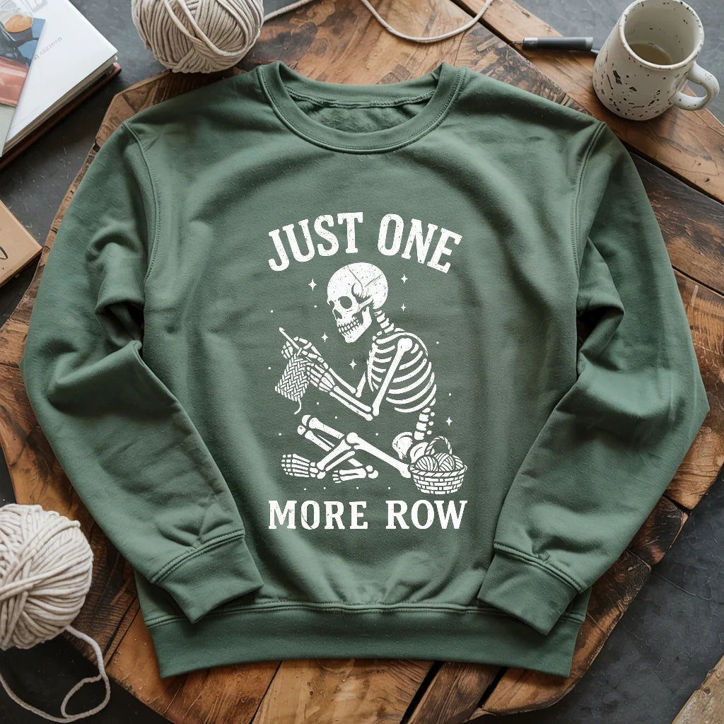 One More Row Skeleton Sweatshirt
