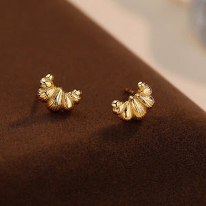 French Girl Croissant Earrings