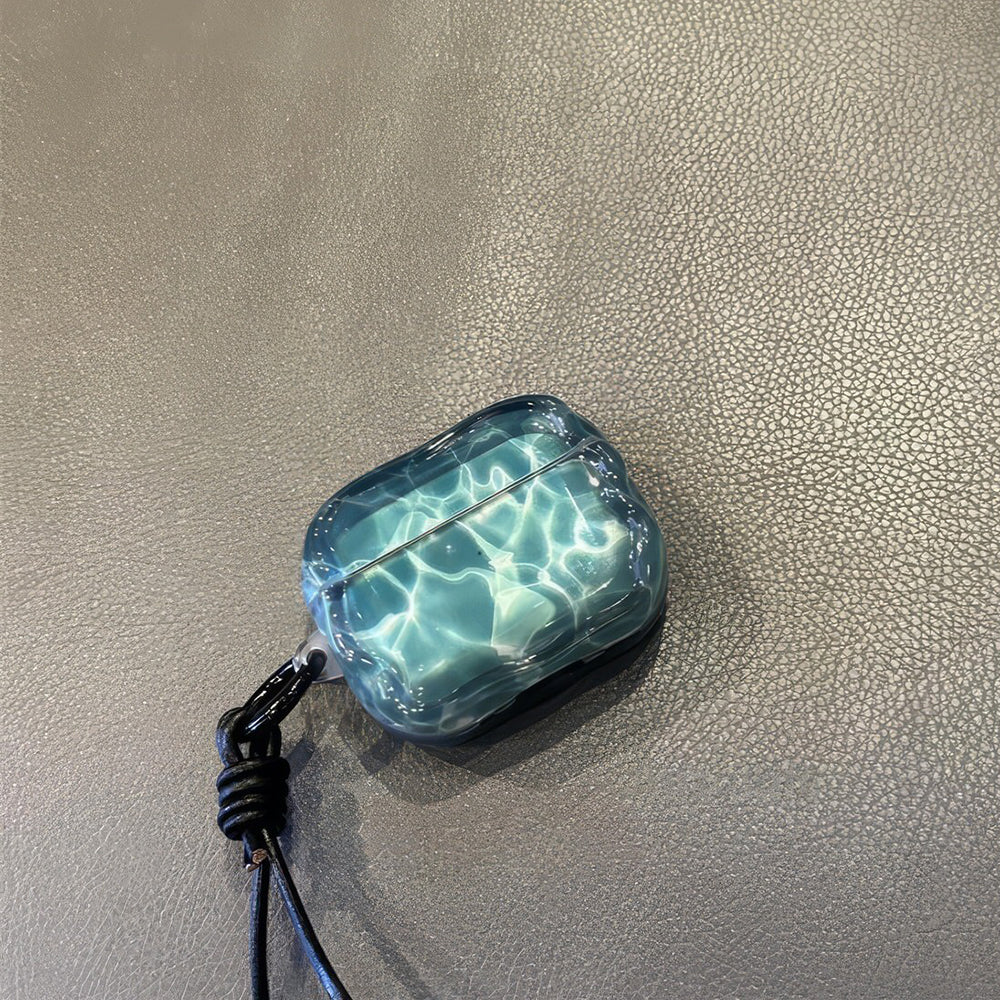 Glossy Water Aesthetic AirPods Case