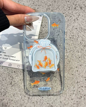 Goldfish Aesthetic iPhone Case