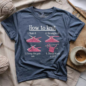 How To Knit T-shirt