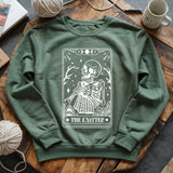 Knitter Tarot Card Sweatshirt