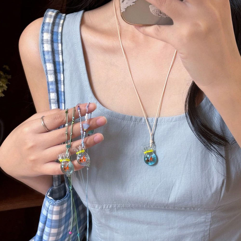 Koi Fish Pendant Necklace