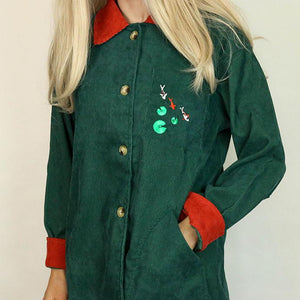 Koi Fish Cord Shirt