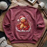 Crochet Ginger Sweatshirt