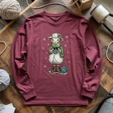 Knitting Snowflex Long Sleeve T-shirt