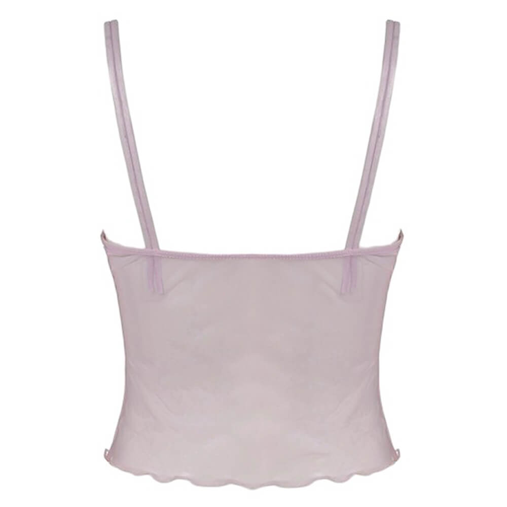 Mermaid Aesthetic Mesh Top