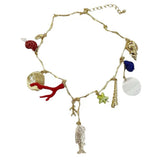 Mermaidcore Aesthetic Pendant Necklace