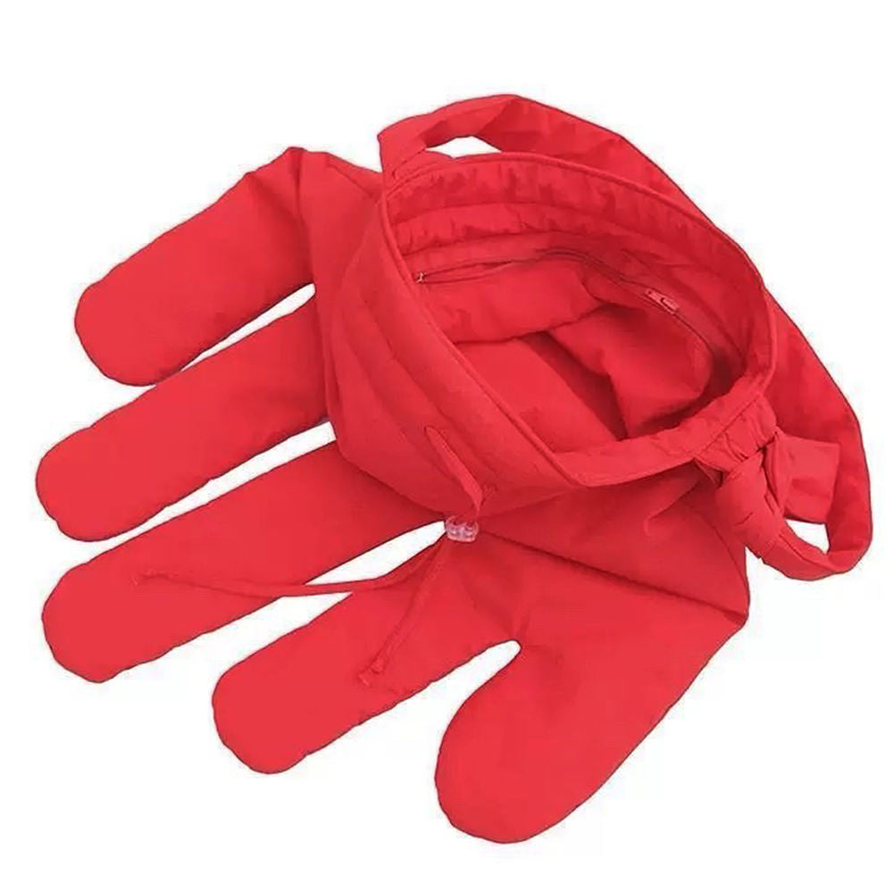 Oversized Hand-Shaped Shoulder Bag