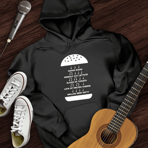 Burger Music Hoodie