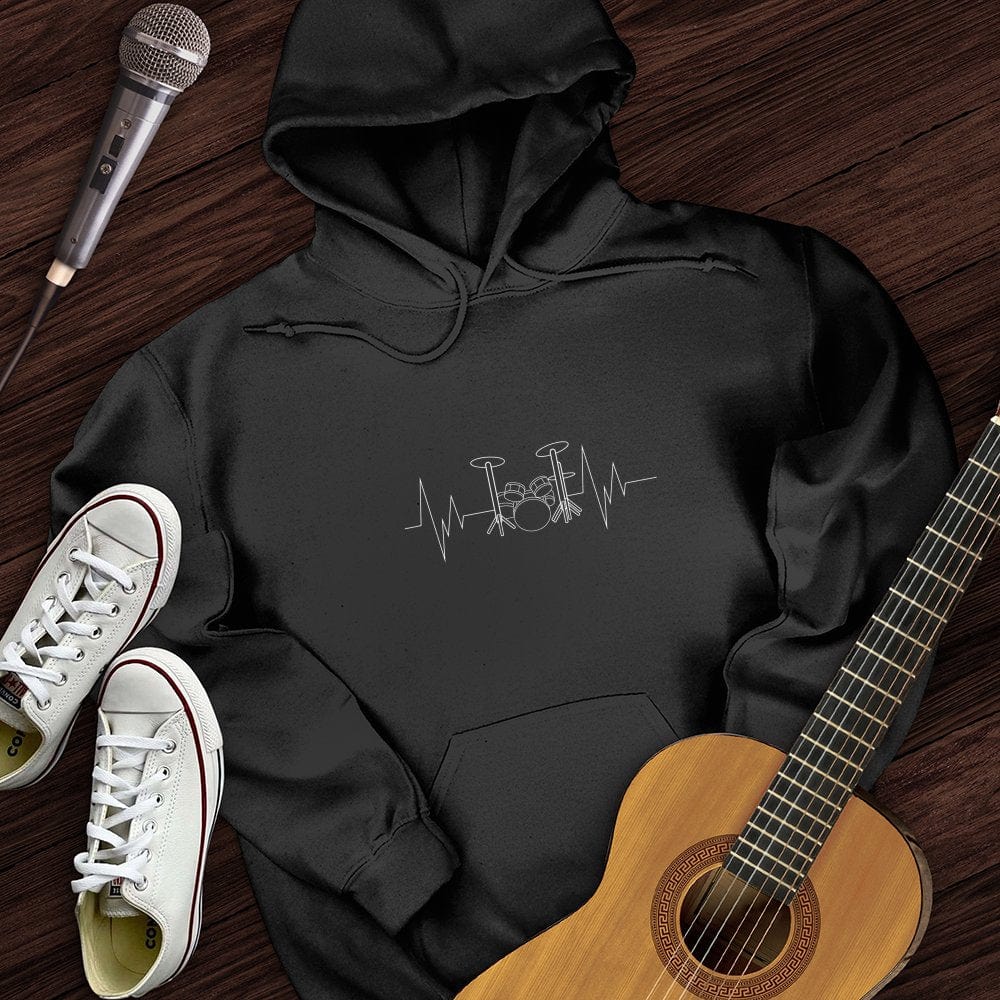 Drummer Heartbeat Hoodie