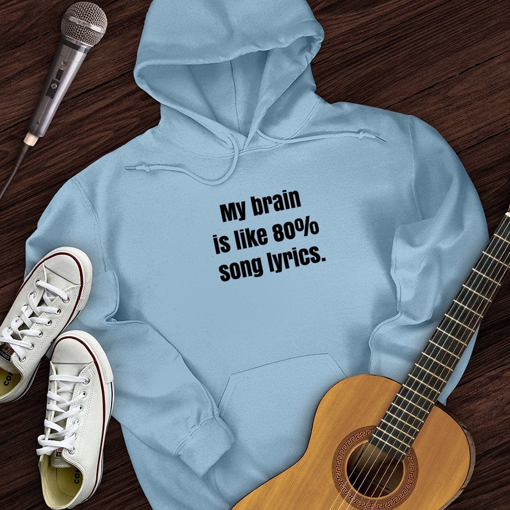 Brain of Lyrics Hoodie